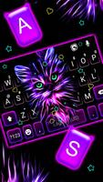 Purple Neon Cat 截图 1