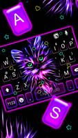 Purple Neon Cat screenshot 1