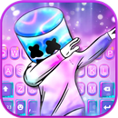 ثيم لوحة المفاتيح Purple Neon  APK