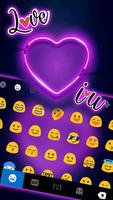 Purple Neon Heart screenshot 2
