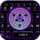 Fond de clavier Purple Sharing APK