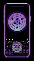 Purple Sharingan Plakat