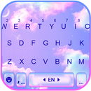 Teclado Purple Sky Aesthetic APK