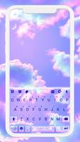 Motywy Purple Sky Aesthetic plakat