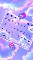 Bàn phím Purple Sky Aesthetic ảnh chụp màn hình 1