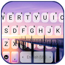 Hình nền bàn phím Purple Sunse APK