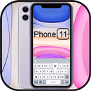 Purple Phone 11 Theme APK