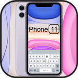 Purple Phone 11 icône