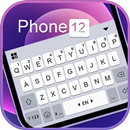 Purple Phone 12 Klavye Arkapla APK