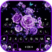 Purple Rose Bouquet のテーマキーボード