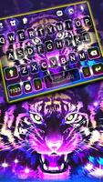 Fundo do Teclado Purple Tiger imagem de tela 1