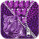 Thème de clavier Purplecheetah icône