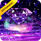 Purplediamonds कीबोर्ड थीम आइकन