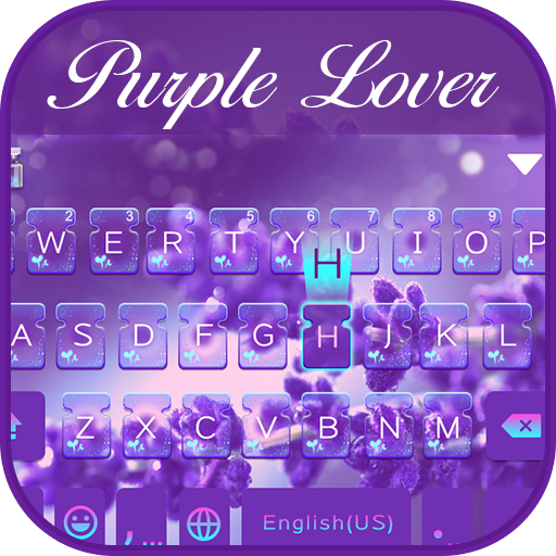 Purplelove Tastatur-Thema