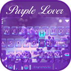 Purplelove Tastatur-Thema Zeichen