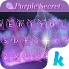Purplesecret Tastatur-Thema Zeichen