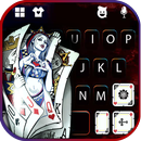 خلفية الكيبورد Queen Cards APK