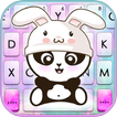 Rabbit Cute Panda Tastatur-The