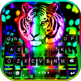 Rainbow Neon Tiger icon