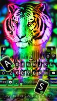 Rainbow Neon Tiger captura de pantalla 2