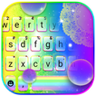 Фон клавиатуры Rainbow Bubbles