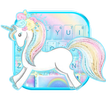Rainbow Cute Unicorn Klavye Te