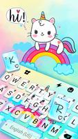 Fundo do Teclado Rainbow Cat U imagem de tela 1
