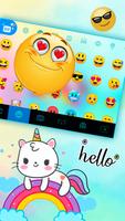 Fundo do Teclado Rainbow Cat U imagem de tela 2