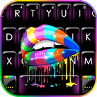 Rainbow Drip Lips icon