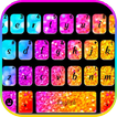 Teclado Glitter Rainbow