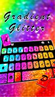 Glitter Rainbow Teclado captura de pantalla 1