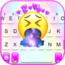 Fond de clavier Rainbow Hearts APK