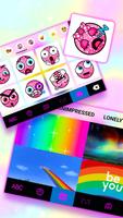 Rainbow Hearts Emoji Screenshot 3