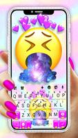 Rainbow Hearts Emoji Plakat