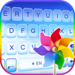 Rainbow Pinwheel Tastaturhinte