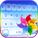 Rainbow Pinwheel Zeichen