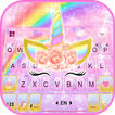 Rainbow Rose Unicorn Themen Zeichen