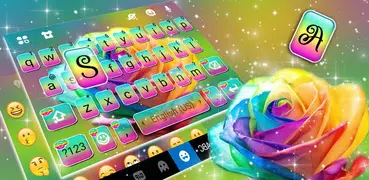 тема Rainbow Rose