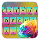 Rainbow Rose Thème APK