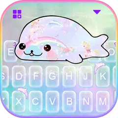 Rainbow Unicorn 2 主題鍵盤 APK 下載