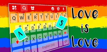 Rainbow SMS 主題鍵盤