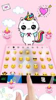 тема Rainbow Unicorn Cat скриншот 3