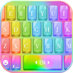 Keyboard-Glass Rainbow Colorfu