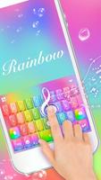 Keyboard-Glass Rainbow Colorfu স্ক্রিনশট 2