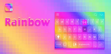 rainbow のテーマキーボード