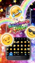 Rainbow Glisten 主題鍵盤 APK 下載