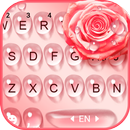 Tema de Teclado Raindrop Red R APK