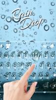 Thème de clavier Raindrop Affiche