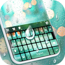 Fond de clavier Raindrops Live APK