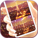 Rainy Paris Keyboard Backgroun APK